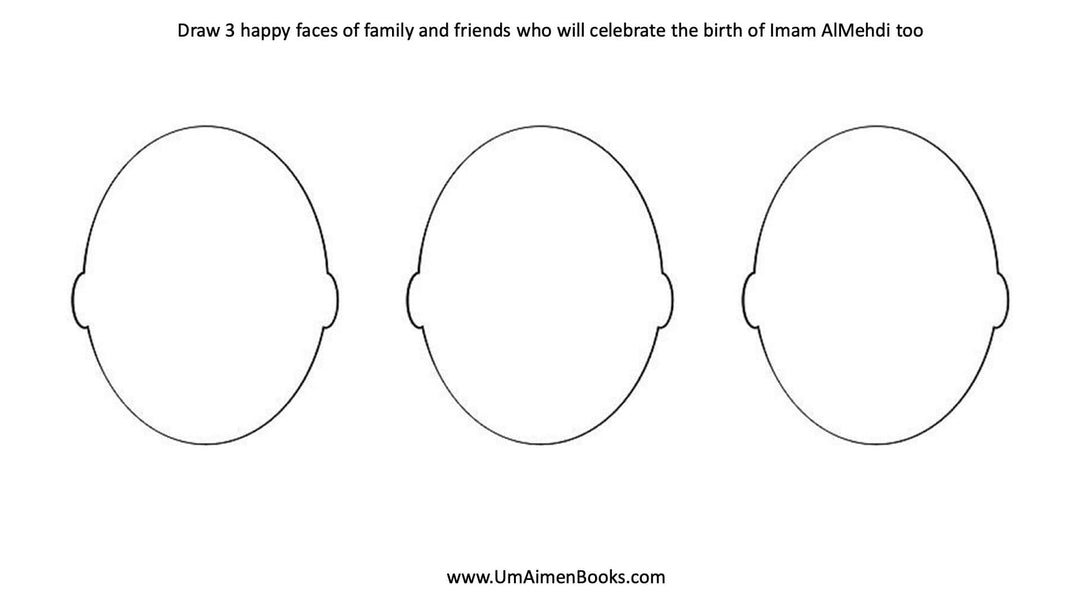 15th Sha'ban Happy Faces
