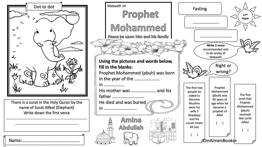 27th Rajab - Maba'ath
