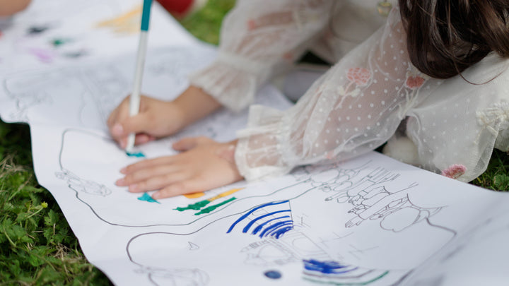 Ziyarat Train Colouring Poster – 9 Metres of Creative Fun!