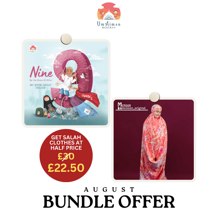 Bundle Offer: 9 Story Book + Salat Clothes