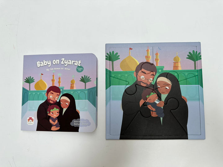 Baby on Zyarat + Baby Puzzle Board Book
