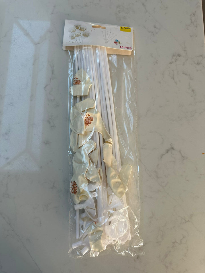 Ramadan Balloon Stand (16 pcs)