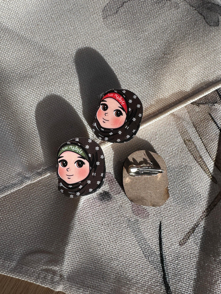 Little Hijabi Girl Pin