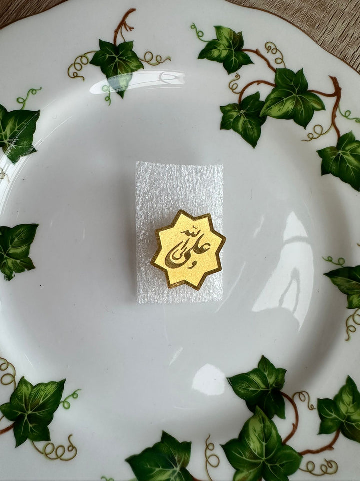 Gold Brooches in Box