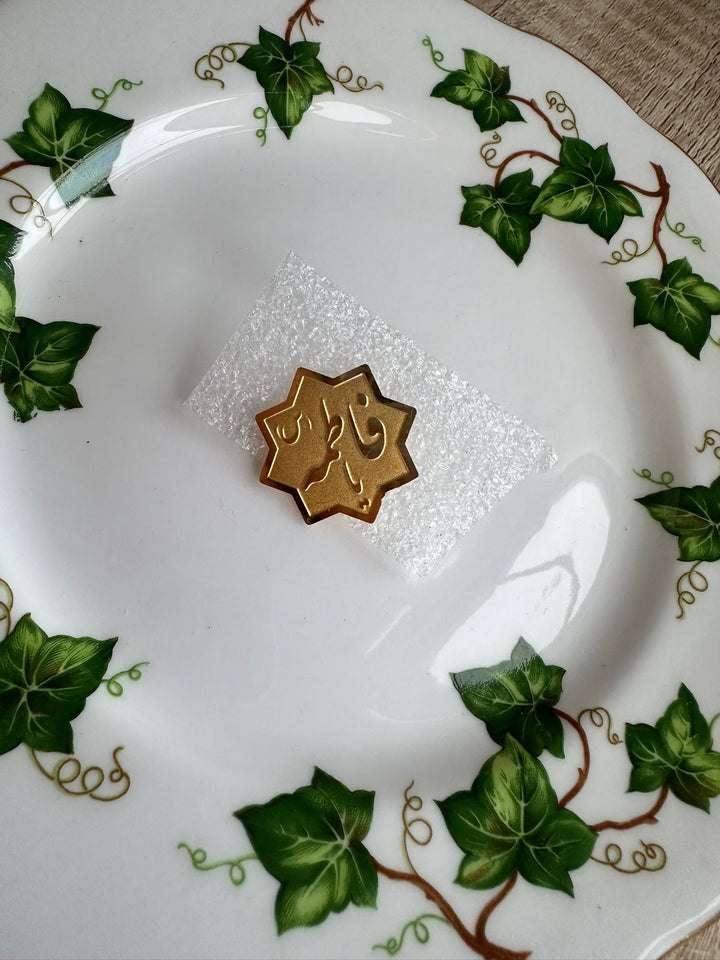 Gold Brooches in Box